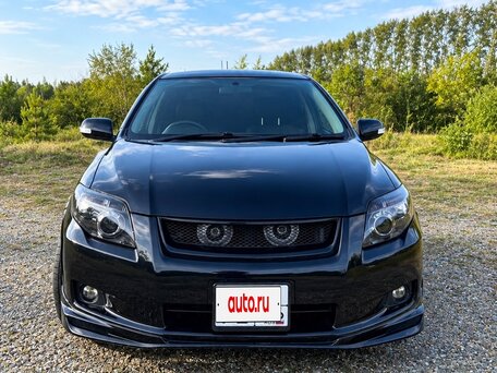 2008 Toyota Corolla Fielder X (E140, E150) Рестайлинг, чёрный, вид 1