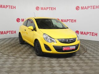 2012 Opel Corsa D Рестайлинг II, жёлтый, 426000 рублей, вид 3