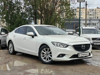 2016 Mazda 6 III (GJ) Рестайлинг, белый, 1039000 рублей, вид 3