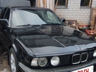 1991 BMW 5 серии 524d III (E34), чёрный, 260000 рублей, вид 2