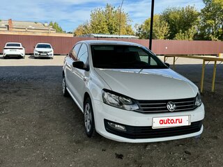 2019 Volkswagen Polo V Рестайлинг, белый, 1200000 рублей, вид 2
