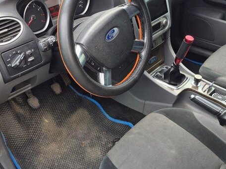 2008 Ford Focus II Рестайлинг, чёрный, 415000 рублей, вид 2