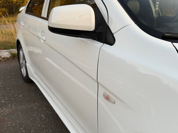 2008 Mitsubishi Lancer X, белый, 770000 рублей - вид 8