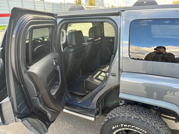 2008 Hummer H3, серый, 2400000 рублей - вид 10
