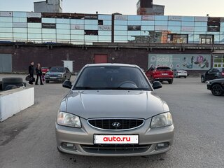 2007 Hyundai Accent ТагАЗ II, бежевый, 359999 рублей, вид 4