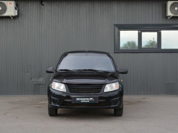 2017 Lada (ВАЗ) Granta I, чёрный, 359888 рублей - вид 1