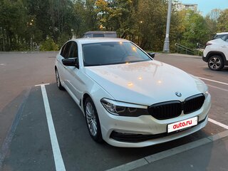2017 BMW 5 серии 520d xDrive VII (G30/G31/G38), белый, 3490000 рублей, вид 5