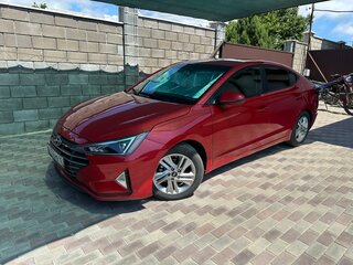 2019 Hyundai Elantra VI (AD) Рестайлинг, красный, 1700000 рублей, вид 1