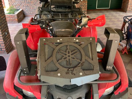 2007 Yamaha Grizzly 700, красный, 530000 рублей, вид 1