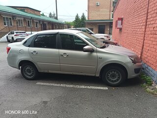 2013 Lada (ВАЗ) Granta I, серебристый, 320000 рублей, вид 2
