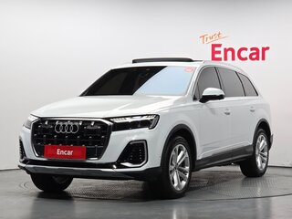 2024 Audi Q7 55 TFSI II (4M) Рестайлинг 2, белый, 10720000 рублей, вид 3