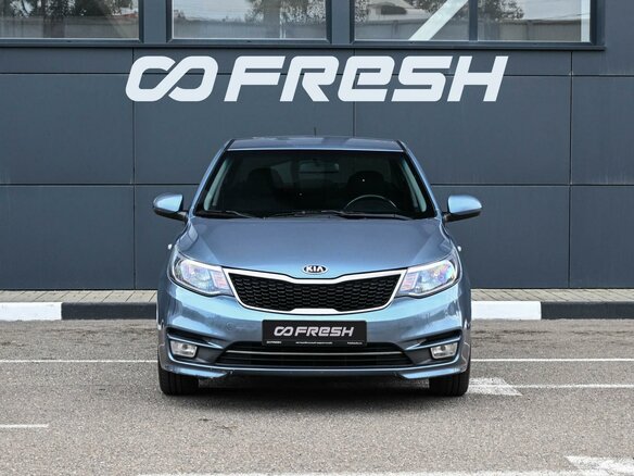 2015 Kia Rio 6-speed III, голубой, 1324000 рублей - вид 2