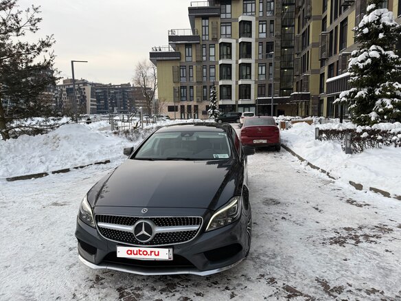 2014 Mercedes-Benz CLS 250 BlueTEC II (C218) Рестайлинг, серый - вид 2