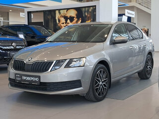 2017 Skoda Octavia III (A7) Рестайлинг, бежевый, 1420000 рублей, вид 1