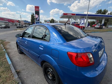 2011 Kia Rio II Рестайлинг, синий, 520000 рублей, вид 5
