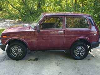 2001 Lada (ВАЗ) 2121 (4x4) I Рестайлинг, пурпурный, 360000 рублей, вид 4