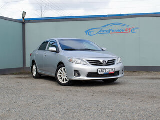 2012 Toyota Corolla X (E140, E150) Рестайлинг, серебристый, 876000 рублей, вид 3