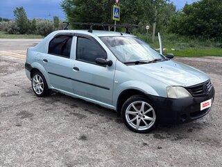 2005 Renault Logan I, зелёный, 220000 рублей, вид 3