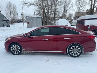 2016 Hyundai Sonata VII (LF), красный, 1350000 рублей, вид 3