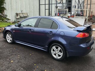 2008 Mitsubishi Lancer X, синий, 850000 рублей, вид 4