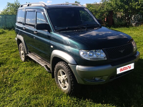 2009 УАЗ Патриот 3163 I, зелёный, 550000 рублей - вид 2