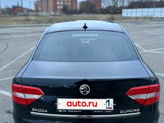 2014 Skoda Superb DSG II Рестайлинг, чёрный, 1050000 рублей, вид 3