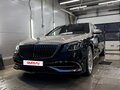 2019 Mercedes-Benz Maybach S-Класс 560 I (X222) Рестайлинг, зелёный - вид 3