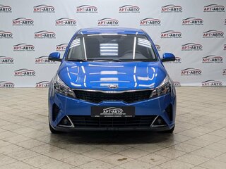 2021 Kia Rio IV Рестайлинг, синий, 1479000 рублей, вид 2
