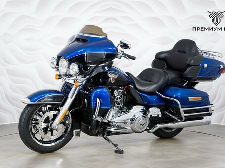 2018 Harley-Davidson Ultra Limited, синий, 1877000 рублей, вид 3