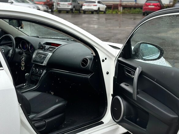 2008 Mazda 6 II (GH), белый, 740000 рублей - вид 8