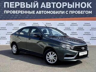 2016 Lada (ВАЗ) Vesta I, зелёный, 644900 рублей, вид 3
