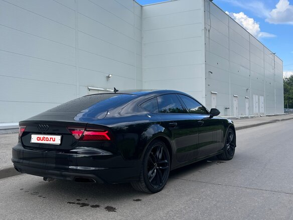 2015 Audi A7 I (4G) Рестайлинг, чёрный, 3500000 рублей - вид 5