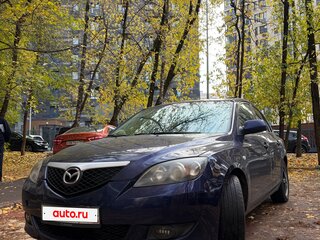 2004 Mazda 3 I (BK), синий, 400000 рублей, вид 1