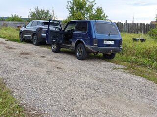 1999 Lada (ВАЗ) 2121 (4x4) I Рестайлинг, синий, 280000 рублей, вид 2