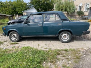 2005 Lada (ВАЗ) 2107, синий, 127000 рублей, вид 3