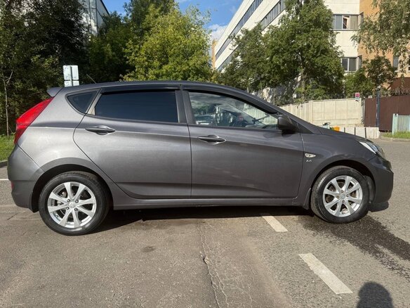 2012 Hyundai Solaris I, серый - вид 3