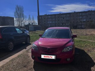 2005 Mazda 3 I (BK), красный, 450000 рублей, вид 3