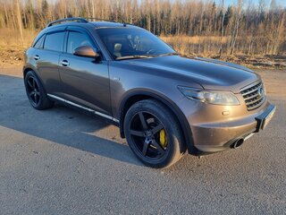 2007 Infiniti FX35 I (S50) Рестайлинг, коричневый, 1000000 рублей, вид 2