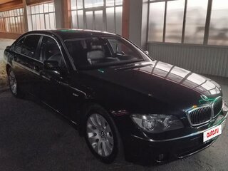 2007 BMW 7 серии Long 750Li IV (E65/E66) Рестайлинг, чёрный, 1010000 рублей, вид 1