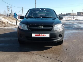 2014 Lada (ВАЗ) Granta I, чёрный, 210000 рублей, вид 2