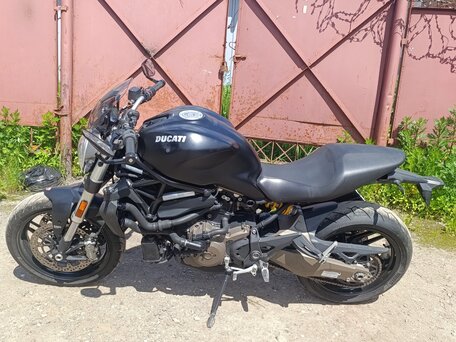 2015 Ducati Monster 821, чёрный, 490000 рублей, вид 3