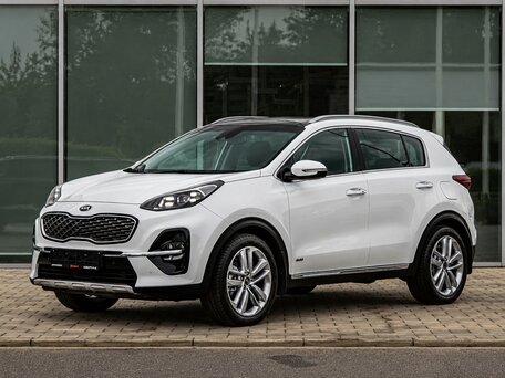 2019 Kia Sportage IV Рестайлинг, белый, 2125000 рублей, вид 1