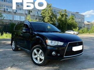 2011 Mitsubishi Outlander II Рестайлинг, чёрный, 1050000 рублей, вид 1