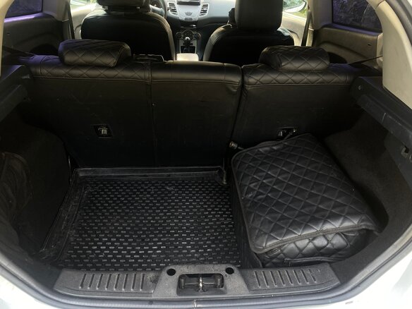 2009 Ford Fiesta Mk6, белый, 370000 рублей - вид 9