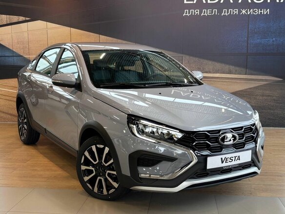 2026 Lada (ВАЗ) Vesta Cross I Рестайлинг (NG), серый - вид 1