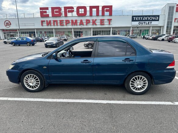 2006 Mitsubishi Lancer IX Рестайлинг, синий, 240000 рублей - вид 10