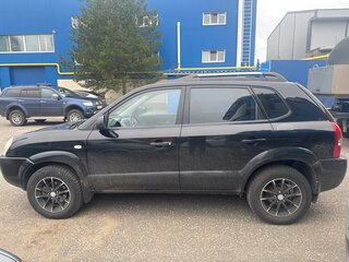 2007 Hyundai Tucson I, чёрный, 800000 рублей, вид 5