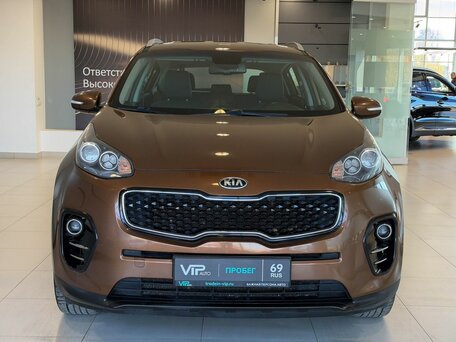 2016 Kia Sportage IV, коричневый, 1857000 рублей, вид 2