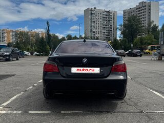 2004 BMW 5 серии 525i V (E60/E61), чёрный, 1300000 рублей, вид 3