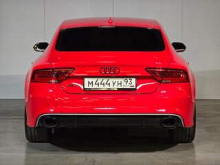 2014 Audi RS 7 I (4G), красный, 5545000 рублей, вид 3